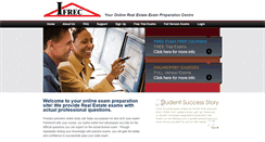 Desktop Screenshot of ifrecexams.com