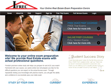 Tablet Screenshot of ifrecexams.com